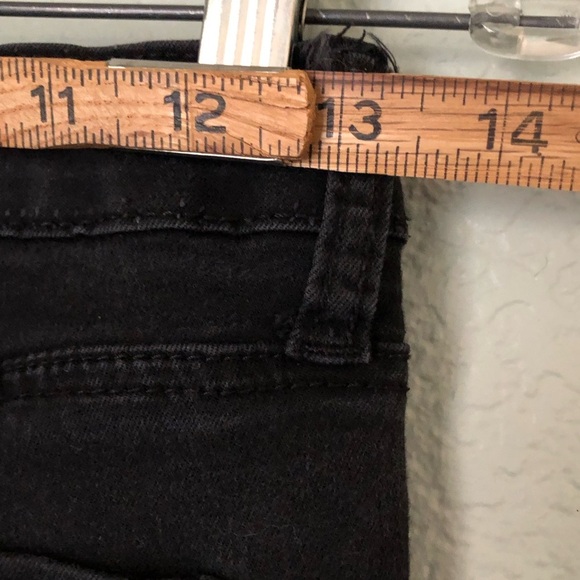 SONG Fit and Flare Black Jeans 7/28 - Picture 4 of 8